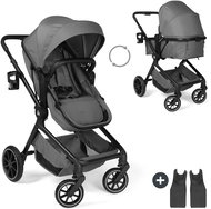 Hauck Convert N Care 2in1 Dark Grey - Baby Buggy