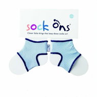Sock Ons Baby sock covers, Baby Blue 0-6 m - Leg Warmers