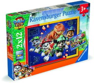 Ravensburger 120043645 Paw Patrol: Dinosaur Movie 2 × 12 pieces - Jigsaw Puzzle