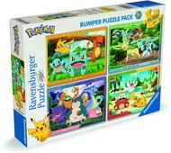 Ravensburger 120042860 Pokémon 4 × 100 pieces - Jigsaw Puzzle
