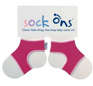 Sock Ons Baby sock covers, Fuchsia 6-12 m - Leg Warmers