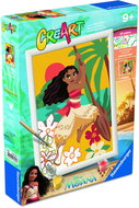 Ravensburger 120232643 CreArt Vaiana a její dobrodružství - Malování podle čísel