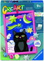 Painting by Numbers Ravensburger 120232667 CreArt Black cat with plaster mould - Malování podle čísel
