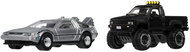 Hot Wheels Car Culture Back to the Future Time Machine & 1987 Toyota Pickup - Hot Wheels