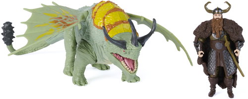How to train a dragon Dragon & Viking Crusher and Clyde - Figure - Main image
