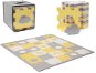 Kinderkraft Select habszivacs puzzle szőnyeg Luno 185 × 165 cm Yellow 30 db - Habszivacs puzzle