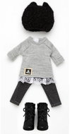 Guca P858 Suit for Penelope with booties, 34 cm - Toy Doll Dress