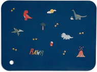 Citron Rectangular Pad Blue Dino - Placemat