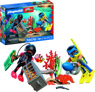Playmobil 72078 Police diver with treasure - Playmobil