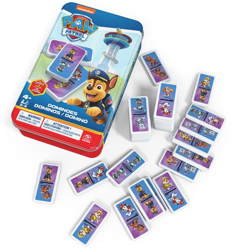 SMG Paw Patrol Domino in Blechdose - Domino - Hauptbild