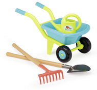 Ecoiffier Deluxe Wheelbarrow with 2 wheels and accessories - Children's Wheelbarrow