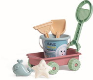 Androni Recycling Pastel Ocean with trolley - Sand Tool Kit