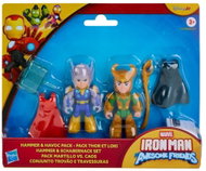 Iron Man and his amazing friends Thor and Loki - Figure and Accessory Set