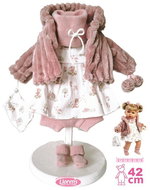 Llorens P42-408 dress size 42 cm with accessories - Toy Doll Dress