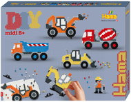 Hama Large Gift Set Construction Machines midi - Perler Beads