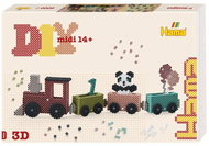 Hama Art 3D Birthday Train midi - Perler Beads