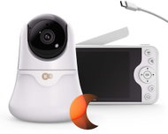 Kinderkraft Niteeye Glow s nočním světlem - Baby Monitor