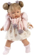Llorens 38362 Joelle - realistická se zvuky a měkkým látkovým tělem - 38 cm - Doll