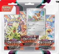 Pokémon TCG: SV03 Obsidian Flames – 3 Blister Booster - Pokémon karty