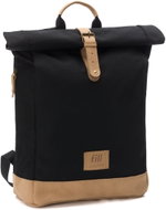 Fillikid Batoh na pleny Berlin black - Nappy Changing Bag