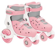 Globber Learning Skates Pastel Pink - Roller Skates