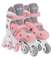 Globber First 2-in-1 Inline Skates size 30-33 Pastel Pink - Roller Skates