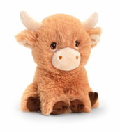 Keel Toys Keeleco Kráva vysokohorská ekoplyšová - Soft Toy