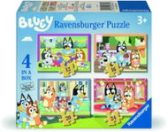 Ravensburger 120043720 Bluey 4 v 1 - Jigsaw Puzzle