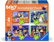 Ravensburger 120043744 Bluey slaví Halloween 4 v 1 - Jigsaw Puzzle
