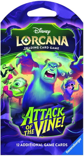 Disney Lorcana: Attack of the Vine - Booster Sleeved - Collector's Cards - Main image