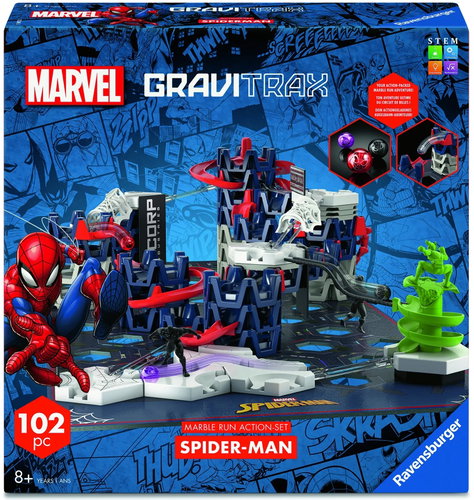 Ravensburger 120200178 GraviTrax Spiderman Startovní sada M - Building Set - Main image