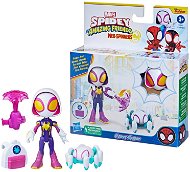 Spider-Man Spidey and his Amazing Friends Webspinner figúrka Ghost Spider - Figúrka