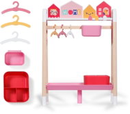 BABY born Clothing Rack with Shelf - Doll Furniture