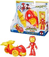 Figúrka Spider-Man Spidey and his Amazing Friends základné vozidlo Iron Man - Figurka