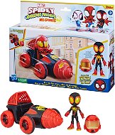 Figure Spider-Man Spidey and his Amazing Friends tématické vozidlo Miles - Figurka