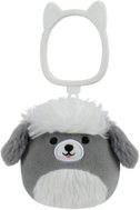 Squishmallows Šedobílý pes Arnold - Keychain