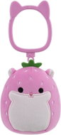 Squishmallows Jahodový křeček Davi - Keychain