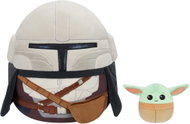Squishmallows Star Wars Mandalorian a Grogu - Soft Toy