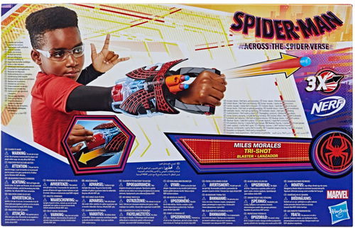 Spider-Man Across The Spider-Verse Miles Morales Tri-Shot Blaster