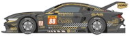 Carrera D124 - 24006 Ford Mustang GT3"No.88" - Slot Track Car