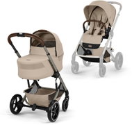 Cybex Balios S Lux TPE with S Lux Carry Cot Almond Beige - Baby Buggy