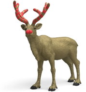 Schleich Vánoční sob v růžovo zlaté barvě 75004 - Figure