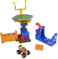 Monster Jam Sada s trampolínou a opravovacím autem 1:64 - Game Set