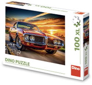Dino Firebird 69 v západu slunce XL - Jigsaw Puzzle