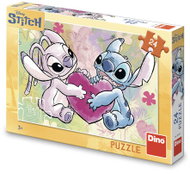 Dino Stitch: love story - Jigsaw Puzzle
