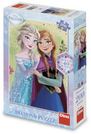 Dino Frozen: jarní portrét diamond - Jigsaw Puzzle