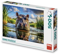 Dino Süßes Nilpferd - Puzzle
