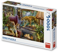 Dino Aus dem Bild: Tiger - Puzzle