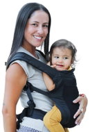 Boba Beco Fly Hybridní ergonomický nosič (Mei Tai) černý - Baby Carrier
