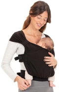 Boba Bliss Hybrid Ergonomic Carrier and Wrap (3.2–16kg) Black - Baby Carrier